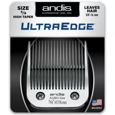 Характеристики ANDIS ножевой блок #5/8HT 16мм ULTRAedge AN u 64930 