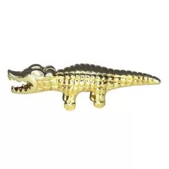 Фото Украшение для ножниц на магните - Золотой Крокодил - 1