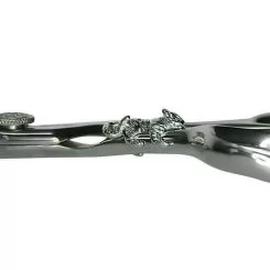 Фото Украшение для ножниц на магните - Серебристый Ягуар - 3