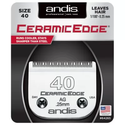 Отзывы на Ножевой блок ANDIS Ceramic Edge #40 0,25 мм