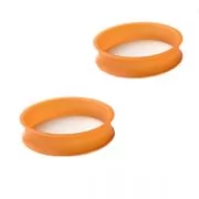 артикул: sw 017 Пластиковое кольцо для ножниц Sway оранжевое 1 шт.