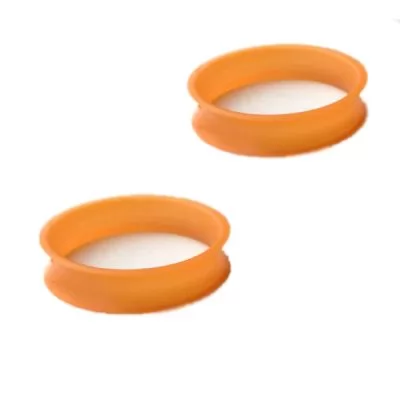 Сервис Пластиковое кольцо для ножниц Sway оранжевое 1 шт.