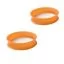 Пластиковое кольцо для ножниц Sway оранжевое 1 шт.