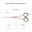 Сопутствующие товары к Парикмахерские ножницы Jaguar White Line Pastell+ Rose 5,5'' - 2