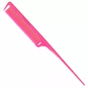 артикул: Y5-886 PIN Розовая расческа с пластиковым шпикулем и линейкой Y5 Exotic color line 23 см