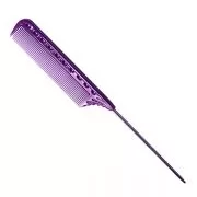 артикул: YS-102 Deep Purple Фиолетовый гребень с хвостиком YS Park 220 мм. Серия YS 102
