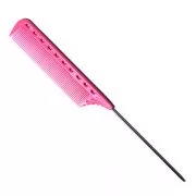 артикул: YS-102 Pink Розовый гребень с хвостиком YS Park 220 мм. Серия YS 102