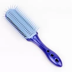 Фото Щетка для укладки волос YS Park Dragon Straight Air Styler Blue Ion 9 рядов. - 1
