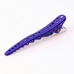 Фото Фиолетовый зажим для волос YS Park Shark Clip 106 мм. - 1
