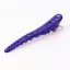 Фиолетовый зажим для волос YS Park Shark Clip 106 мм.