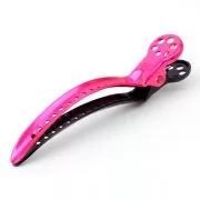 артикул: YS-ClipLc Pink Розовый изогнутый зажим для волос YS Park Clip L Chignon 94 мм.