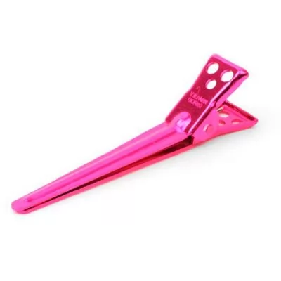Сервис Розовый зажим для волос YS Park Clip M 70 мм.