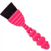 артикул: YS-645 Pink Розовая широкая кисточка для покраски волос YS Park 230 мм.