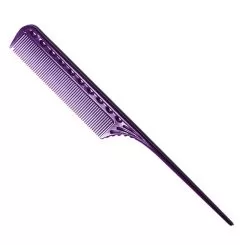 Фото Фиолетовый гребень с хвостиком YS Park 216 мм. Серия YS 101 - 1