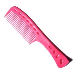 Фото Розовая расческа для покраски волос YS Park Shampoo and Tint 225 мм. Серии YS 601 - 1