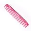 Расческа планка со скругленными зубцами YS Park 200 мм. - серия 452 Pink