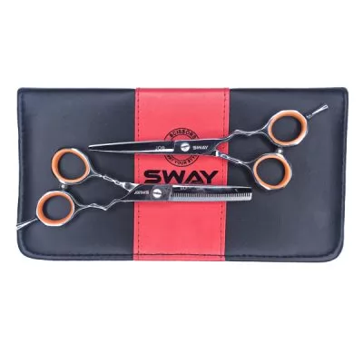 Сопутствующие товары к Набор парикмахерских ножниц Sway Job 504 размер 5,5