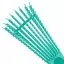 Веерная щетка для укладки волос Vilins Professional Green - 7