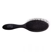 артикул: VIL 216401 Овальная массажная щетка для волос Vilins Professional Black