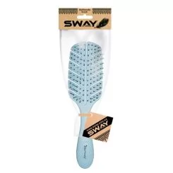 Фото Щетка для укладки волос Sway Biofriendly Wheat Fiber Blue Mini - 4