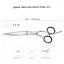 Технические данные Парикмахерские ножницы Gold Line Heron Titan 5.50